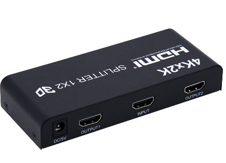 Revez 2 Way HDMI Splitter (4K Supported)