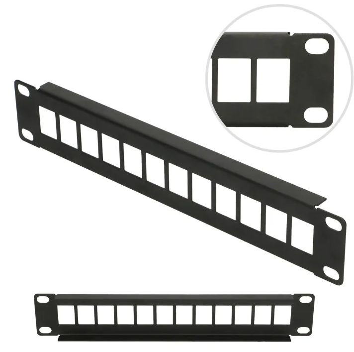 10" Keystone Patch Panel, 1U