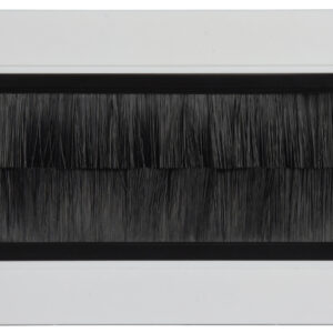Labgear Double Brush Wall Plate (Black Brush)