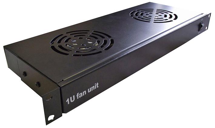 1U 2 Fan Unit 19"