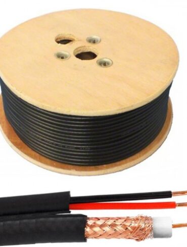 200m RG59 + Power Cable (Wooden Drum)