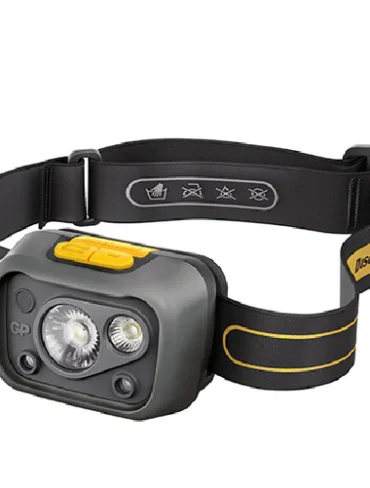 GP Discovery Tough Motion Sensor LED Headlamp CHW54 / AAA / 375 Lumens