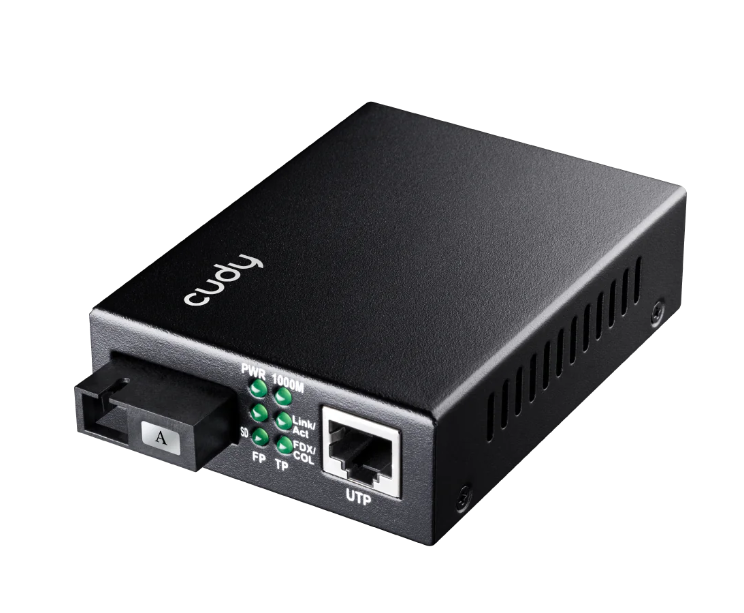 Cudy Media Converter A, 1x RJ45 GE, SC Single Mode