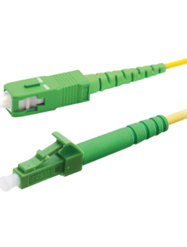3m Fiber Optic Patch Cord SC/APC-LC/APC SM, Virgin Media Fiber Broadband Replacement