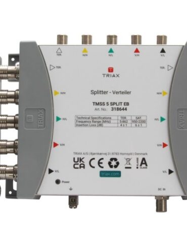 Triax TMSS 5 Splitter EB - Quattro Feed Splitter