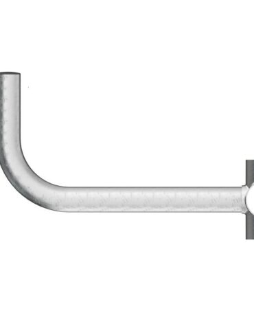 320mm Galvanised Steel Wall Mount (32mm Diameter)