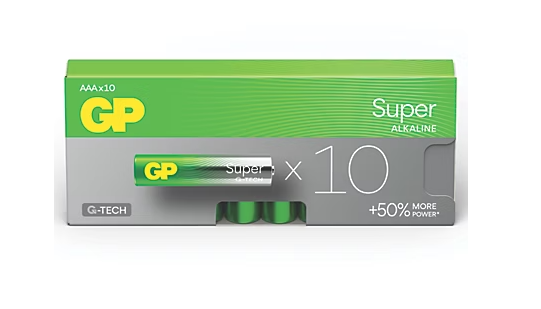 GP Super Alkaline AAA / 10 Pack