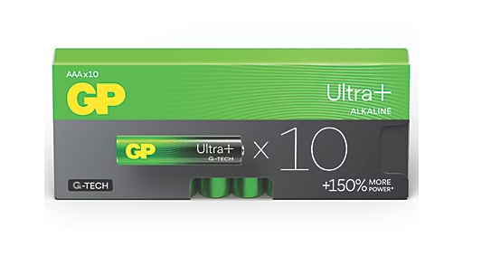 GP Ultra Plus Alkaline AAA / 10 Pack
