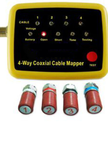 4 Way Coaxial Cable Mapper