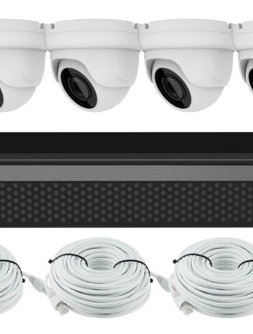 4K NVR 4 Channel IP Camera Kit