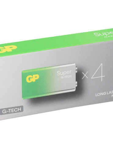 GP Super Alkaline 9V / 4 Pack