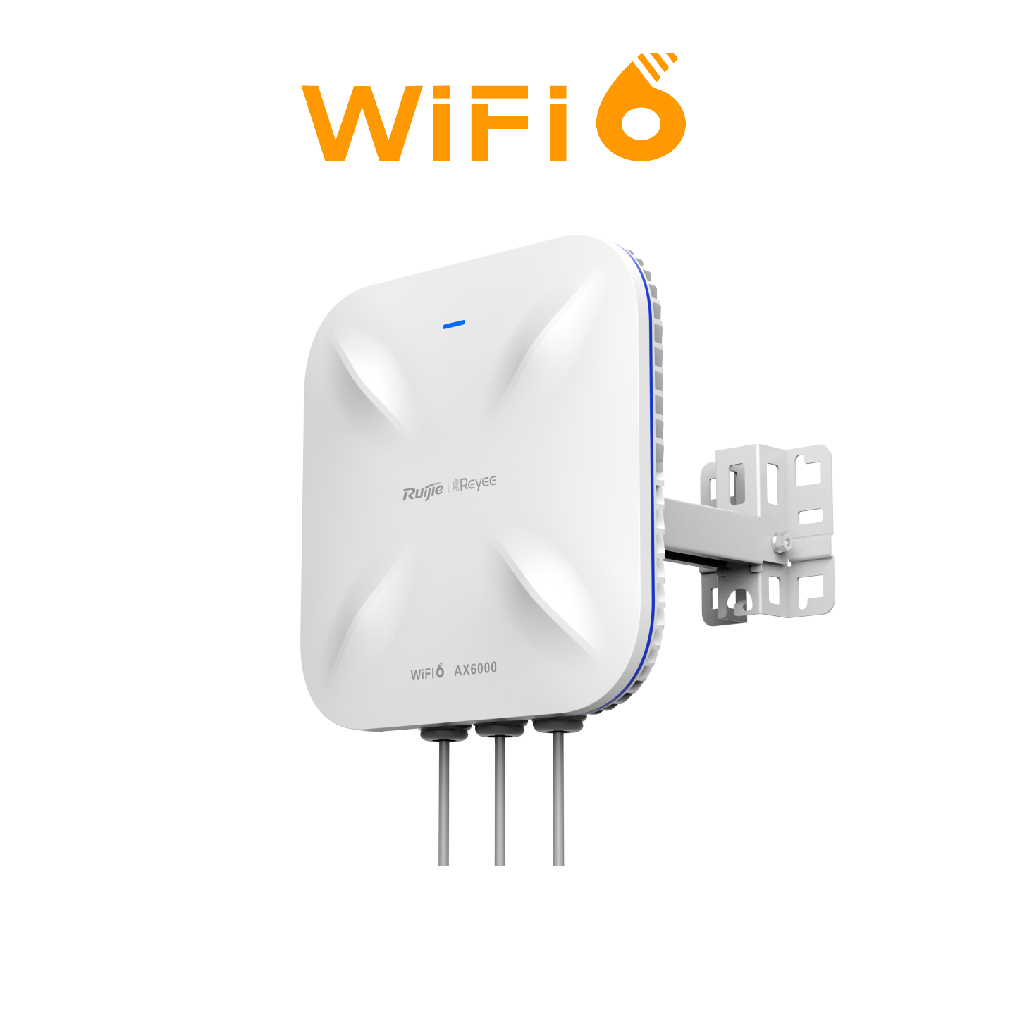 Reyee WiFi 6 High Density Outdoor Access Point AX6000, 2.5GBs Uplink + SFP
