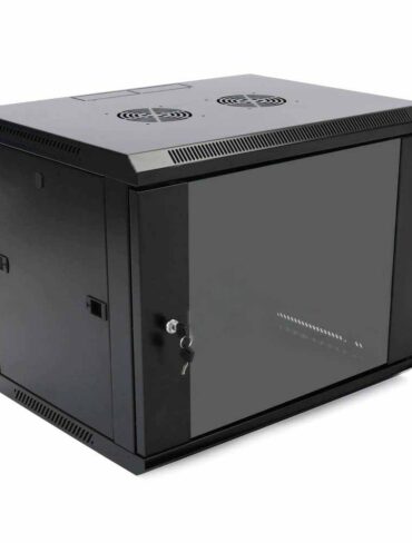 Revez Data Cabinet Wall Mounted 570mm Width (6U-27U)