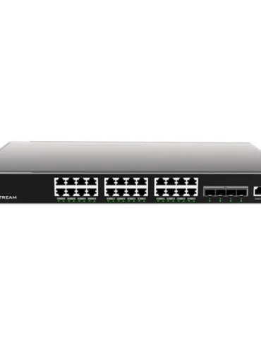 Grandstream GWN7813 - 24 Port Gigabit Managed Layer3 Switch, 4 SFP+