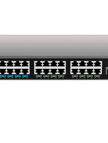 Grandstream GWN7813P - 24 Port Gigabit PoE++ Managed Layer3 Switch, 4 SFP+, 360W
