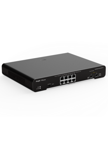 Reyee 10 Port Gigabit PoE+ Layer 2 Smart Switch / 2 SFP Ports - Cloud Managed, 125W