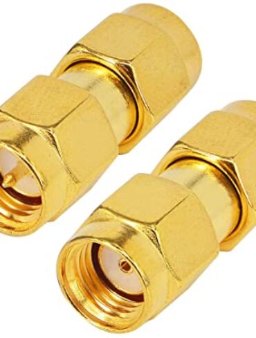 RP-SMA Male to SMA Male Adapter