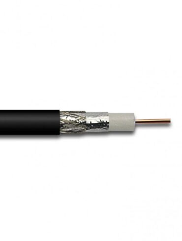 20m RG6 Satellite Cable (Black or White)