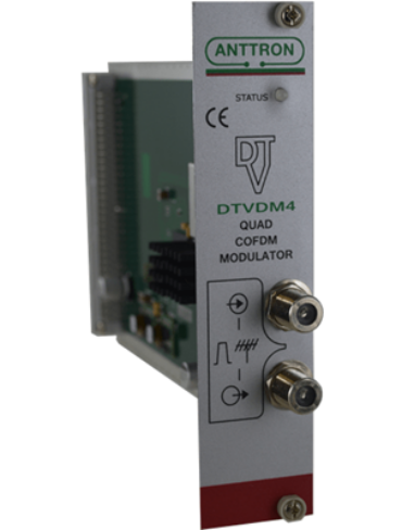 Anttron DTVDM4F Module - Quad DVB-T/C Modulator