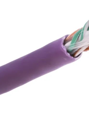 CORE 305m Ethernet CAT6 LSZH Cable Purple (Oxygen Free Copper)