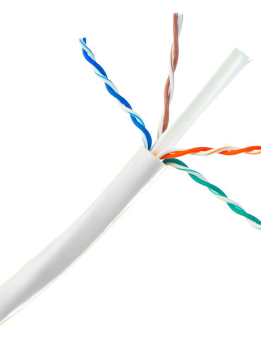 CORE 305m Outdoor Ethernet CAT6 Cable White (Oxygen Free Copper)