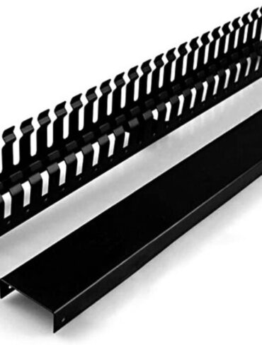 1U Closed Cable Organiser