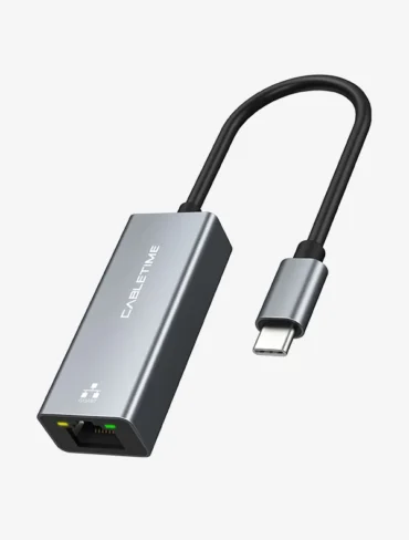 Cabletime USB-C to Ethernet Adapter 1000Mbps