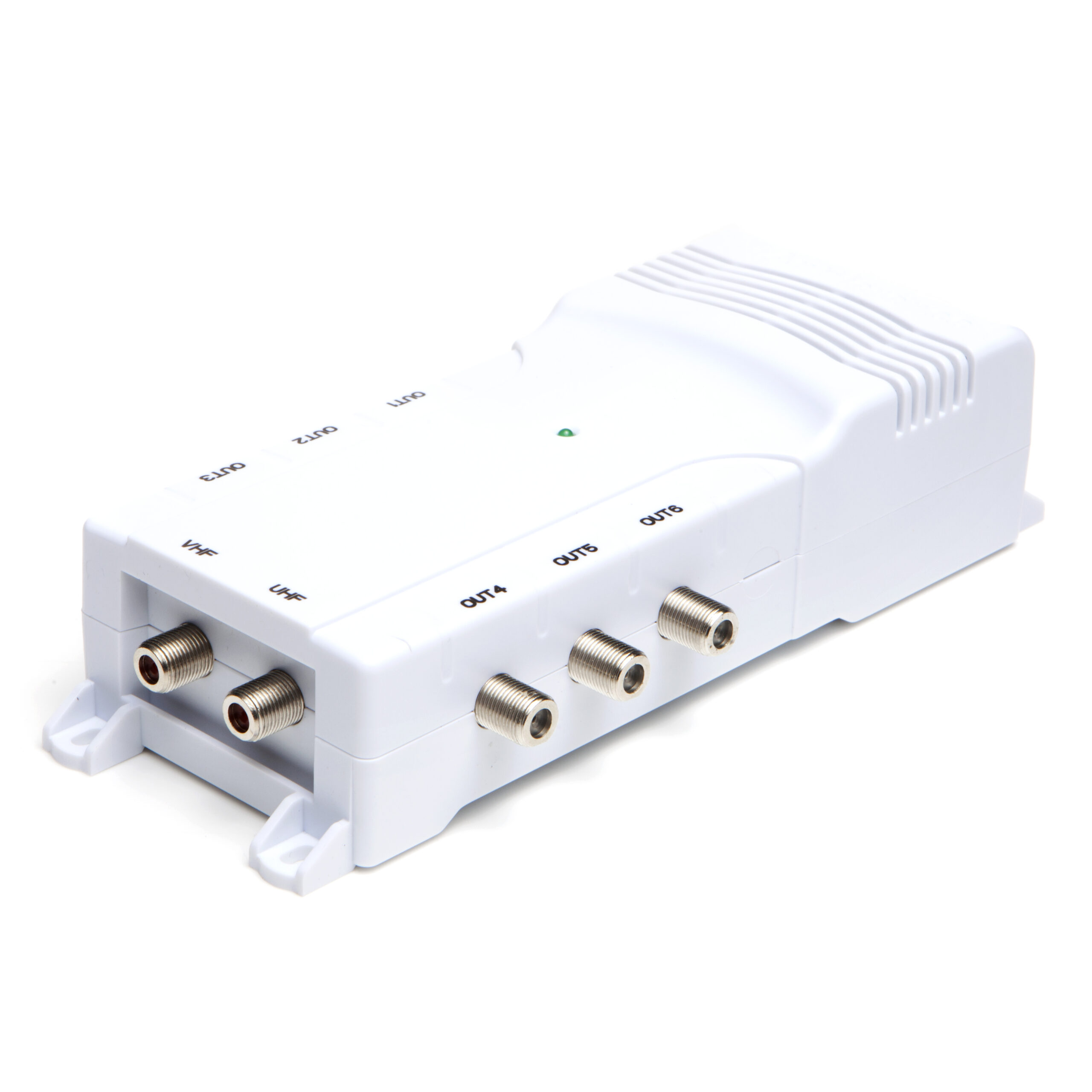 Antiference 6 Way TV Amplifier with Bypass (5G Ready)