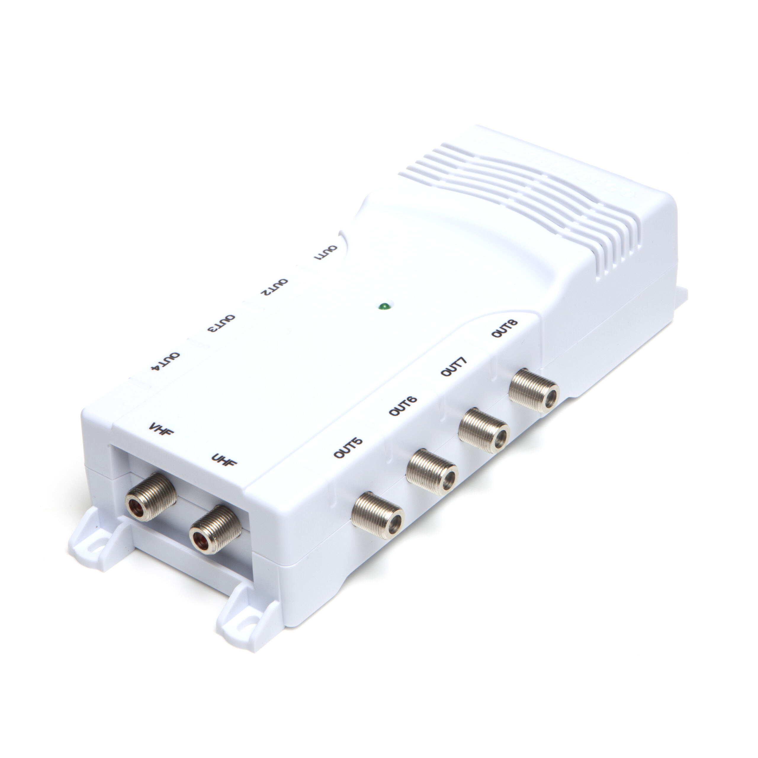Antiference 8 Way TV Amplifier with Bypass (5G Ready)