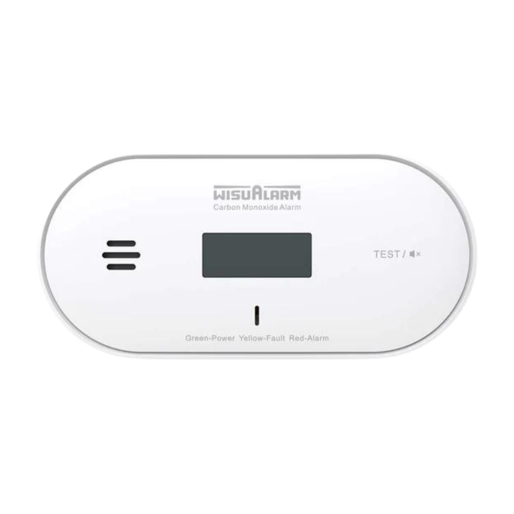 Wisualarm Wireless Interconnected Environmental Sensor with Integrated CO / 10 Year Sealed Battery