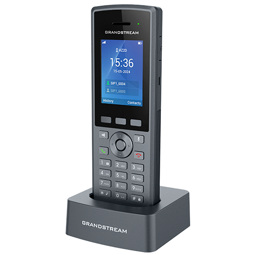Grandstream DP735 - Ruggedized Cordless HD Handset, 2.4'' LCD