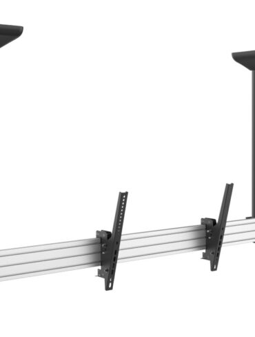 Revez Dual Screen Ceiling Mount for 45-55" Screens