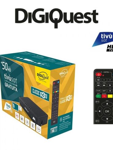 Official Tivusat Digiquest Q30 HD Italian TV Receiver