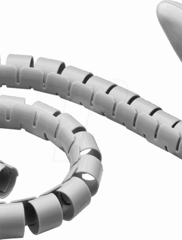 Cable Tidy Tube Grey 2.5m
