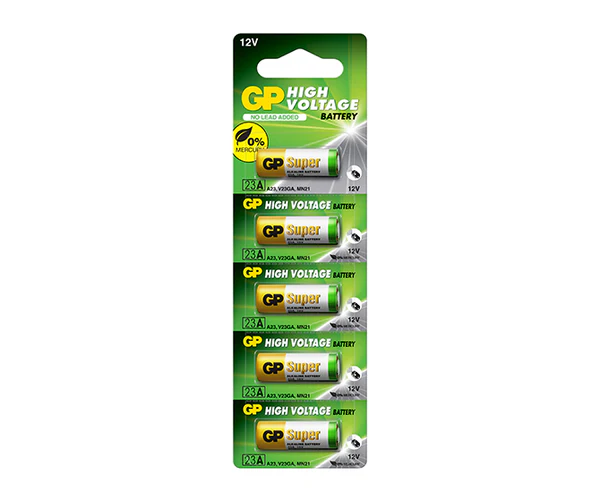 GP Super Alkaline High Voltage 23AE / 5 Pack