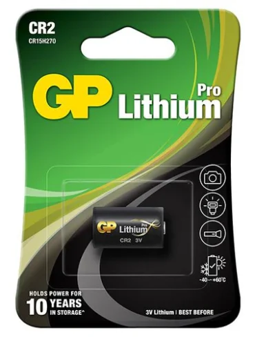 GP Battery 3V Lithium Pro CR2 / Single Pack