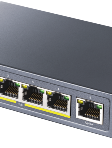 Cudy 5 Port Gigabit PoE Switch 60W