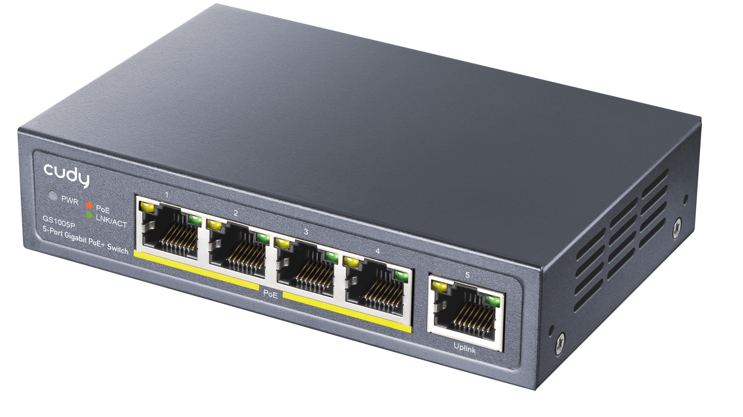 Cudy 5 Port Gigabit PoE Switch 60W