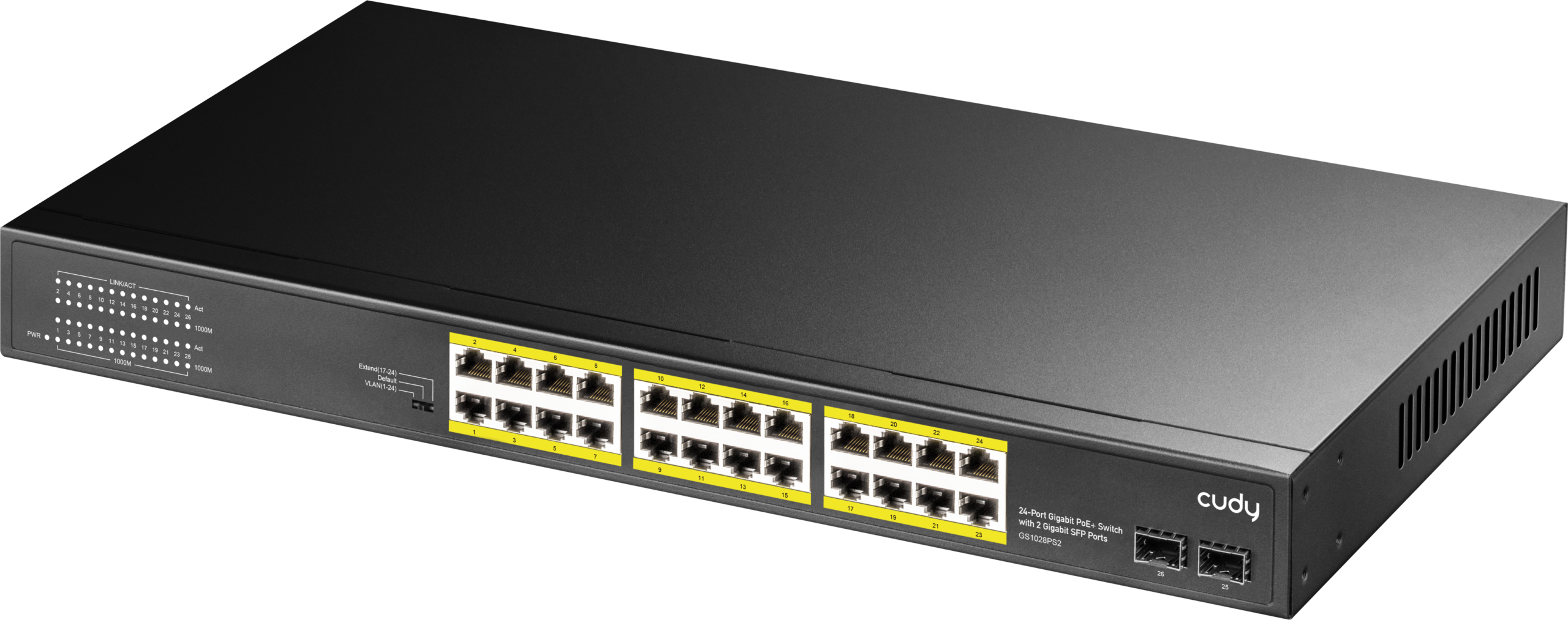 Cudy 24 Port Gigabit PoE Switch + 2 SFP 300W