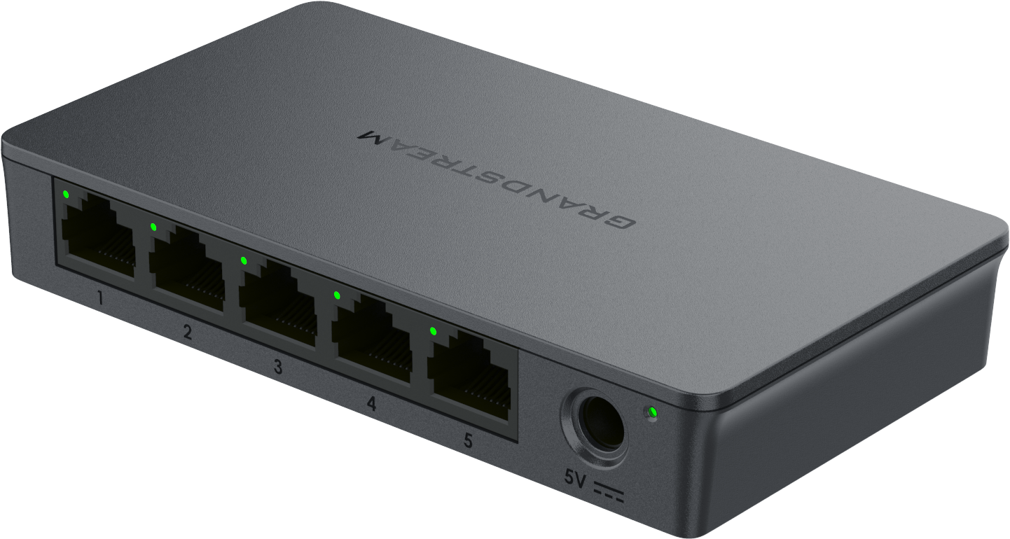 Grandstream GWN7700 - 5 Port Gigabit Unmanaged Switch
