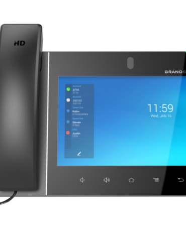 Grandstream GXV3480 - 16-Line, WiFi and PoE IP Video Phone, Color 8'' Touchscreen, WiFi 6