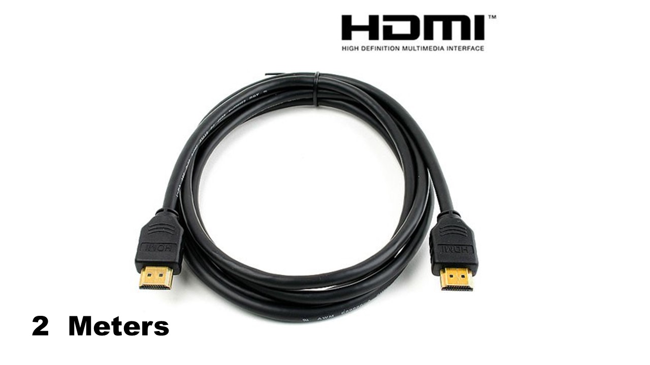 HDMI to HDMI Cable 2m