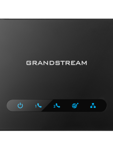 Grandstream HT812 V2 - 2-Port ATA with Gigabit NAT Router