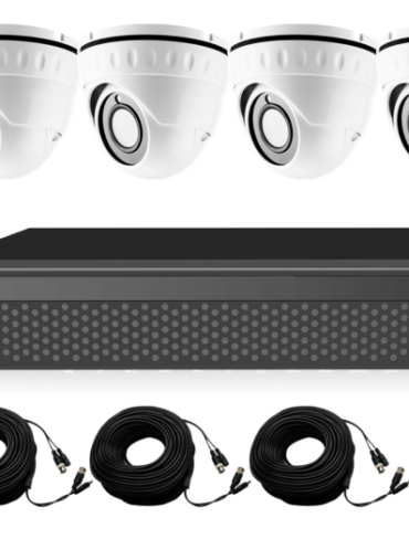 Revez 4 Channel CCTV Kit (4 x 2MP Cameras + 1TB HDD)
