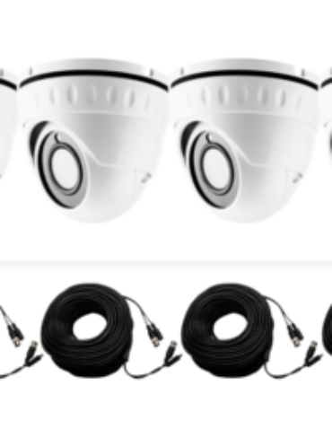Revez 4 Channel Camera Kit (4 x 2MP Cameras + PSU + Leads)