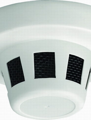Discreet Smoke Detector Camera, AHD 1080p, 3.6mm Fixed Lens, 5MP, 12v DC (RZHD-S1)
