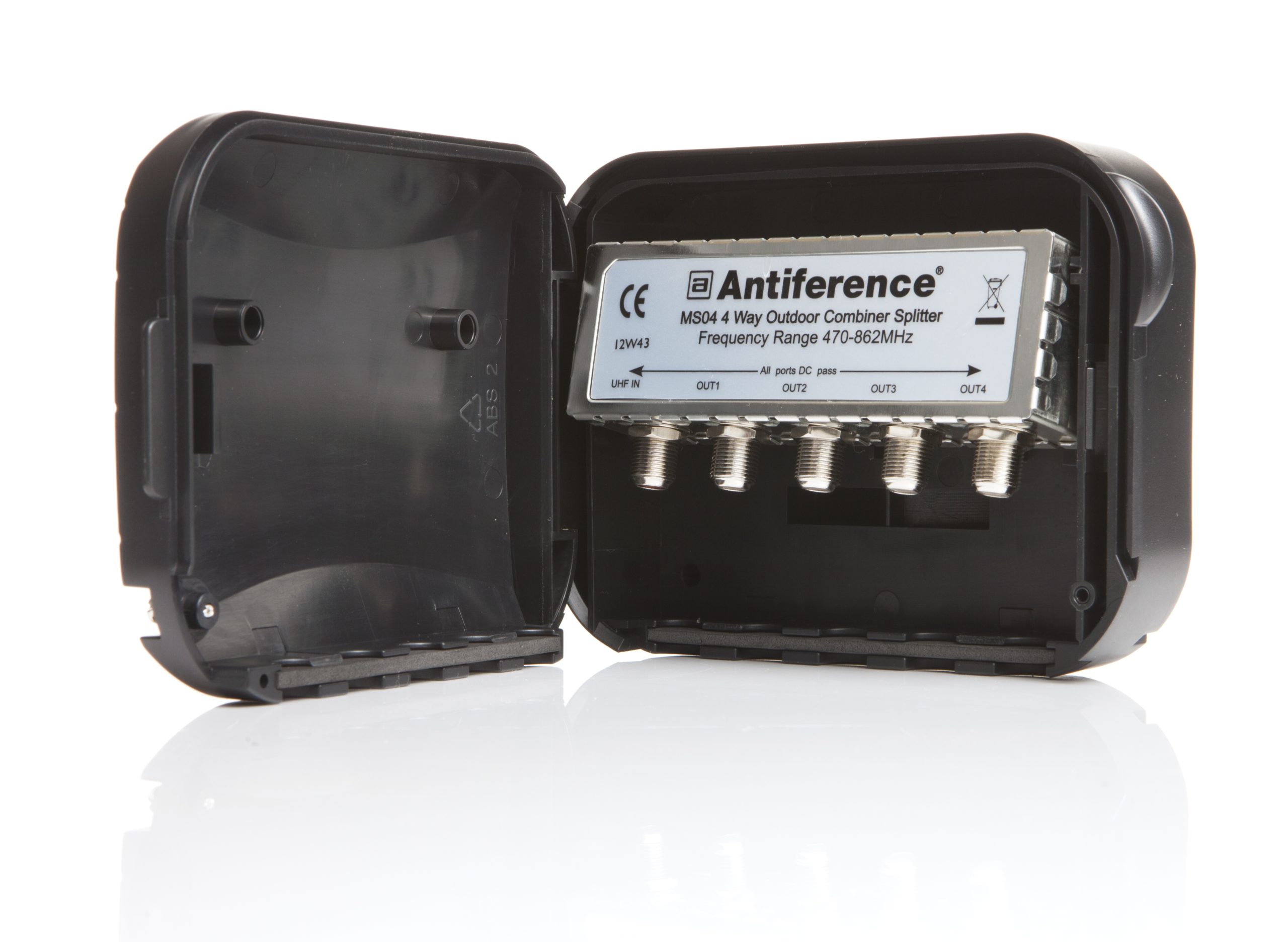 4 Way Masthead Splitter/Combiner Outdoor (Powerpass)