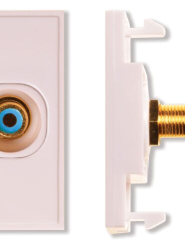 Single Blue RCA Module