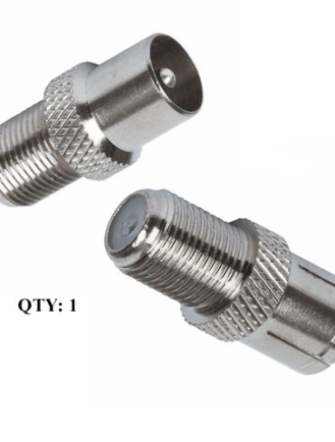 Coaxial Male to F Female Adapter (1)
