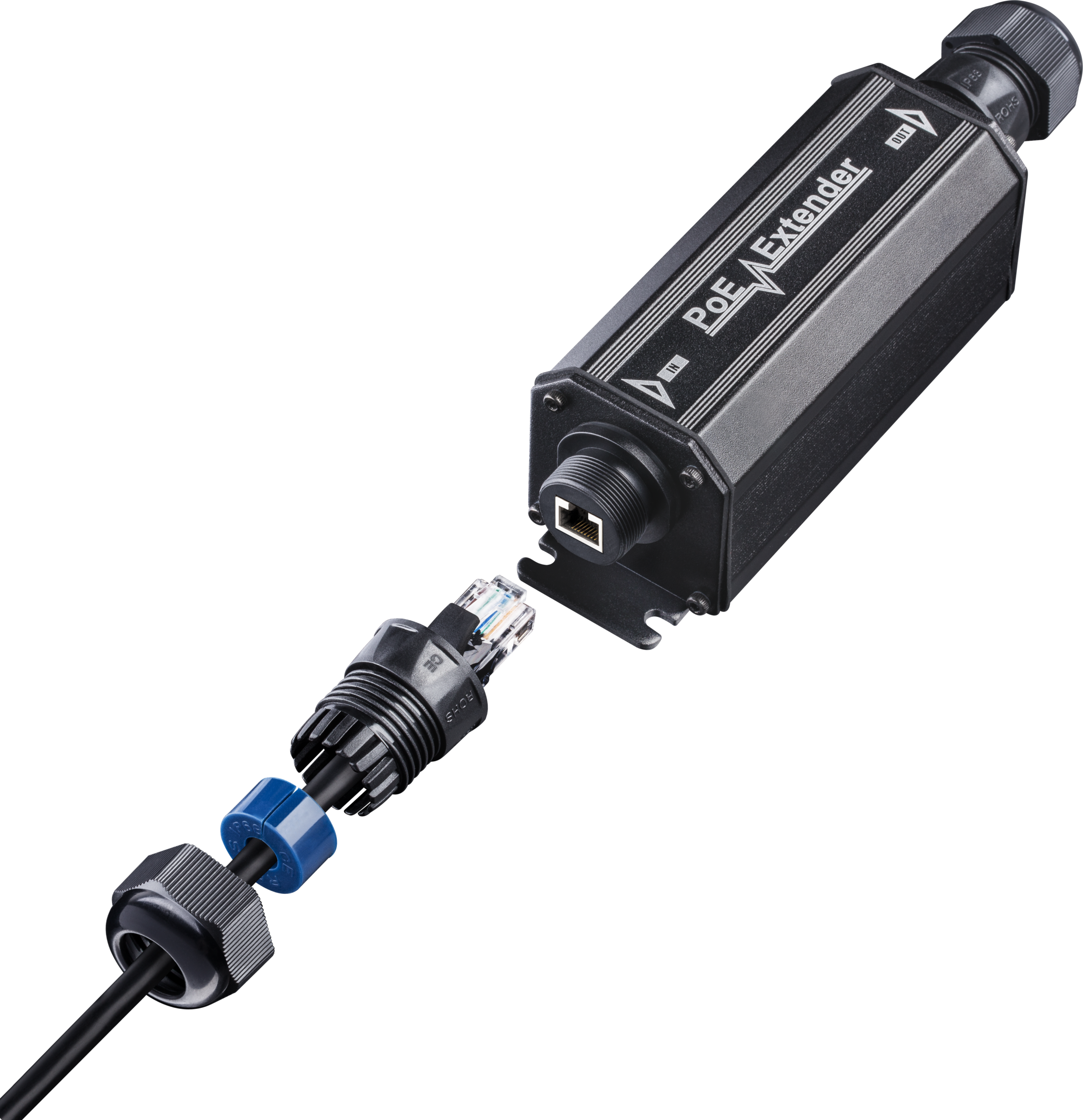 Cudy 100m Gigabit PoE Extender Outdoor